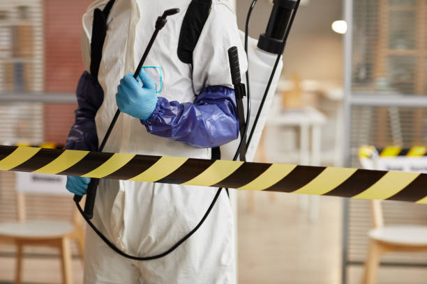 Professional Biohazard technician working in Clinton, NC